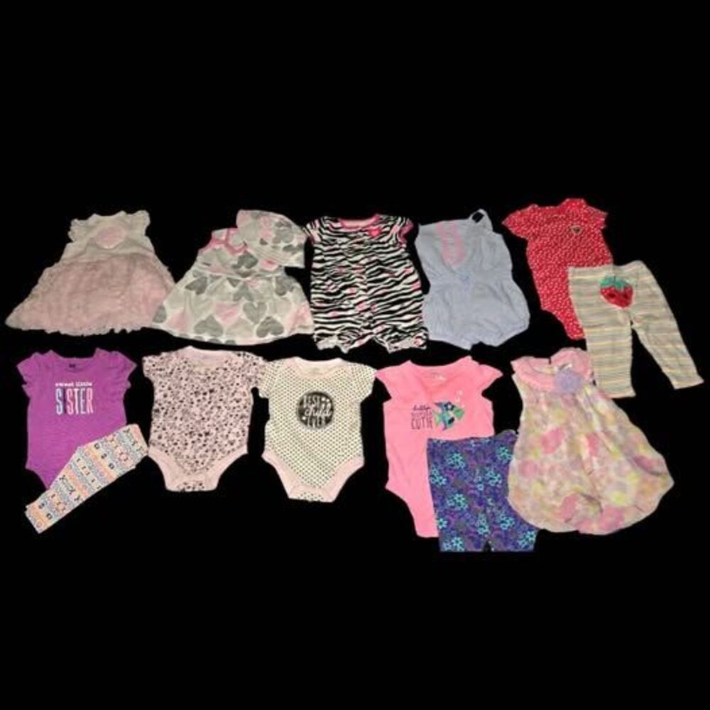 🌸 Sweet Baby Girl 6-Month Boutique Bundle – Instant Summer Outfits! 🌸